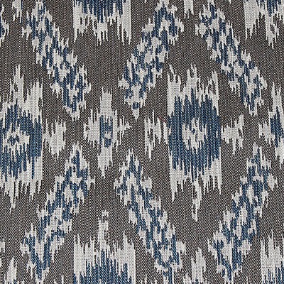 Scalamandre ATLAS BLUE AND TAUPE
