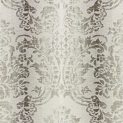 Scalamandre SORRENTO LINEN DAMASK ZINC