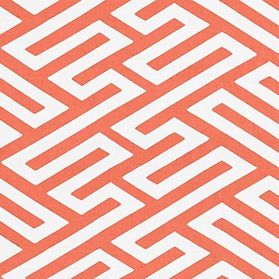 Scalamandre CANTON FRET APPLIQUE CORAL