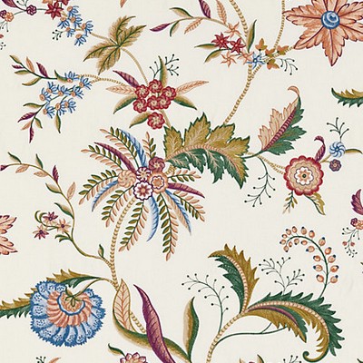 Scalamandre SERAPHINE EMBROIDERED SILK JEWEL MULTI