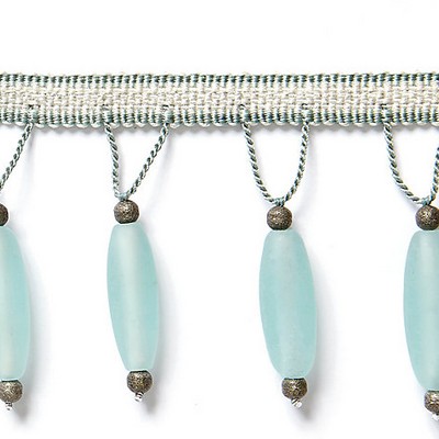 Scalamandre Trim VIONNET BEADED FRINGE AQUAMARINE