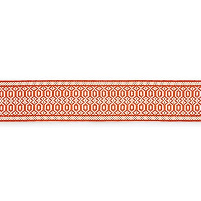 Scalamandre Trim TULUM DIAMOND TAPE CORAL