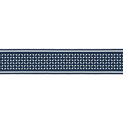 Scalamandre Trim CASSIS LASER CUT TAPE NAVY