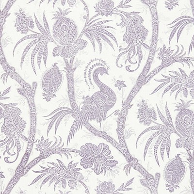 Scalamandre Wallcoverings BALINESE PEACOCK LAVENDER