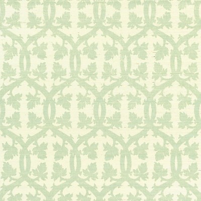 Scalamandre Wallcoverings FALK MANOR HOUSE SISAL AQUAMARINE