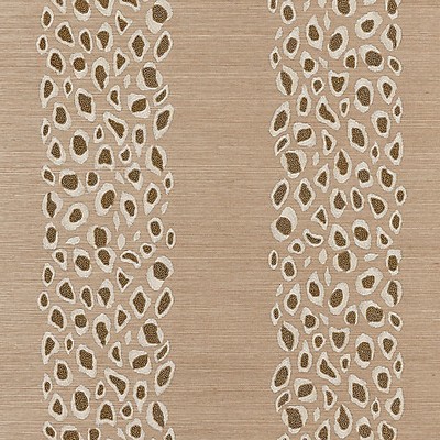 Scalamandre Wallcoverings CATWALK EMBELLISHED GRASSCLOTH DESERT