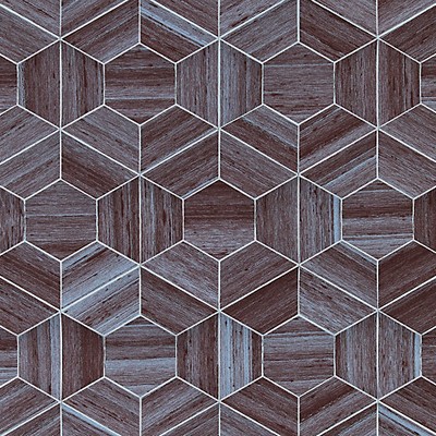 Scalamandre Wallcoverings HIVE - SLUB TWILIGHT