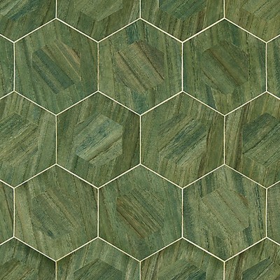 Scalamandre Wallcoverings HEXAD VERDANT