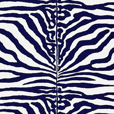 Scalamandre ZEBRA NAVY