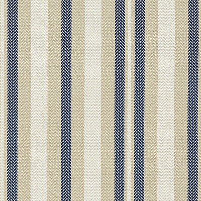 Scalamandre SANTORINI STRIPE INDIGO