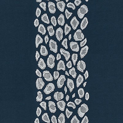Scalamandre CATWALK EMBROIDERY MIDNIGHT