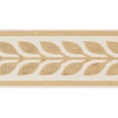 Scalamandre Trim VIGNE VELVET TAPE CAMEL