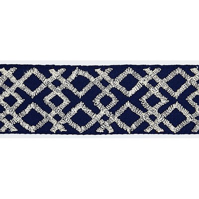 Scalamandre Trim LATTICE TAPE INDIGO