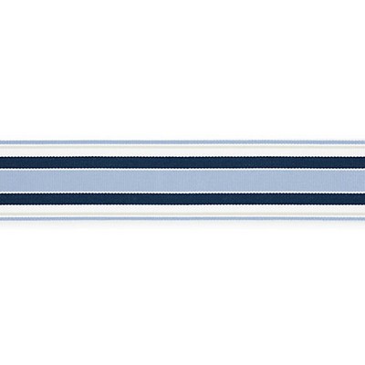 Scalamandre Trim MARINA STRIPE TAPE PACIFIC
