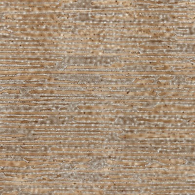 Scalamandre Wallcoverings CANYON TAUPE & SILVER