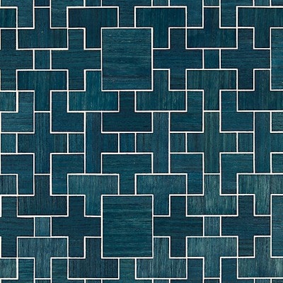 Scalamandre Wallcoverings ALLEGRO - WOOD DEEP SEA