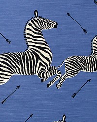 Scalamandre Zebras Denim Fabric