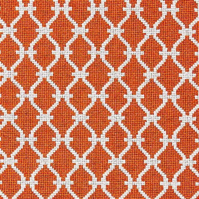 Scalamandre TRELLIS WEAVE MANDARIN
