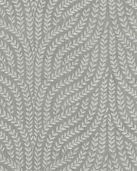 Scalamandre Willow Vine Embroidery French Grey Fabric