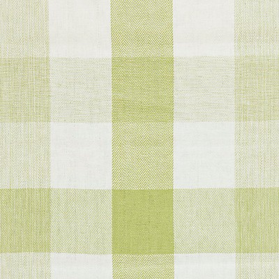 Scalamandre WESTPORT LINEN PLAID GREEN TEA