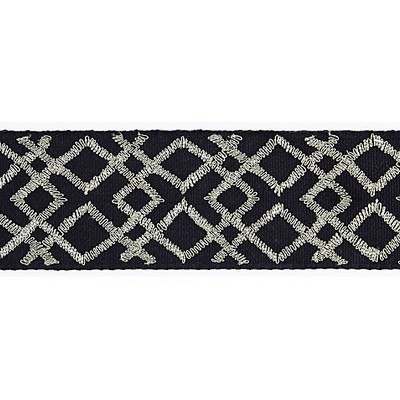 Scalamandre Trim LATTICE TAPE GRAPHITE