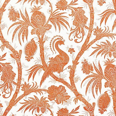 Scalamandre Wallcoverings BALINESE PEACOCK MANDARIN