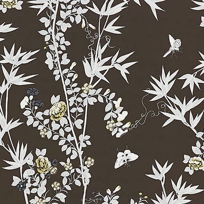 Scalamandre Wallcoverings JARDIN DE CHINE ESPRESSO