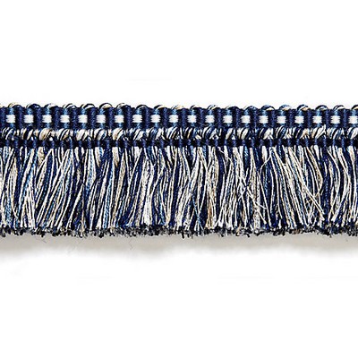 Scalamandre Trim SHIMMER BRUSH FRINGE INDIGO