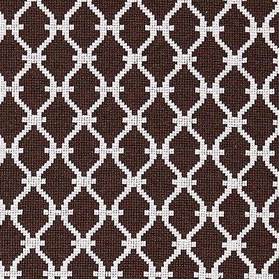 Scalamandre TRELLIS WEAVE ESPRESSO