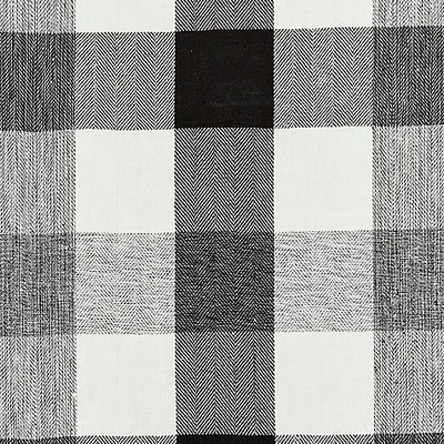 Scalamandre WESTPORT LINEN PLAID NOIR