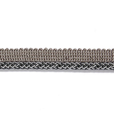 Scalamandre Trim GEORGICA BRAIDED CORD CHARCOAL