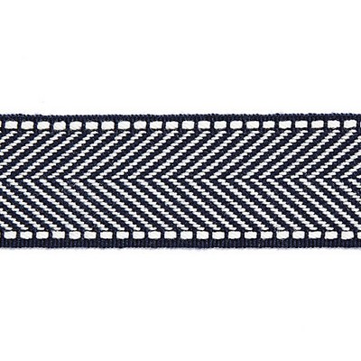 Scalamandre Trim MONTAUK HERRINGBONE TAPE INDIGO
