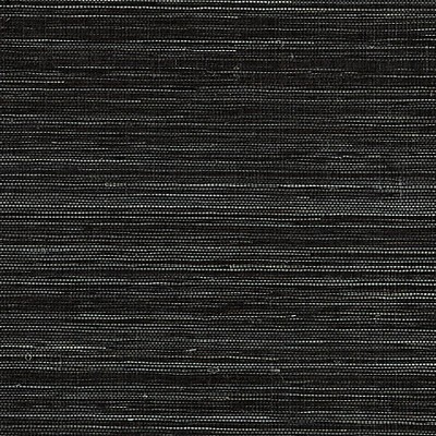 Scalamandre Wallcoverings SHANTUNG GRASSCLOTH BLACK PEPPER