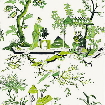 Scalamandre Wallcoverings CHIN LING JADE