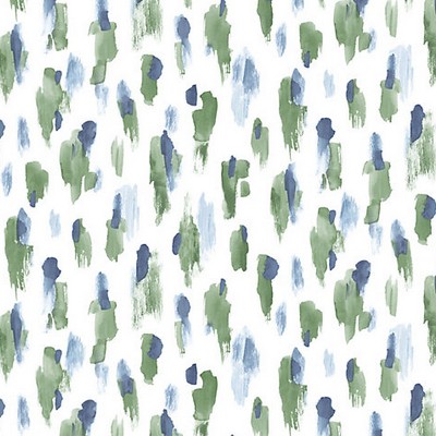 Scalamandre Wallcoverings CATWALK AQUA & NAVY