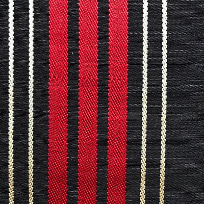Old World Weavers ARDENNAIS SILK HORSEHAIR BLACK / RED / BEIGE