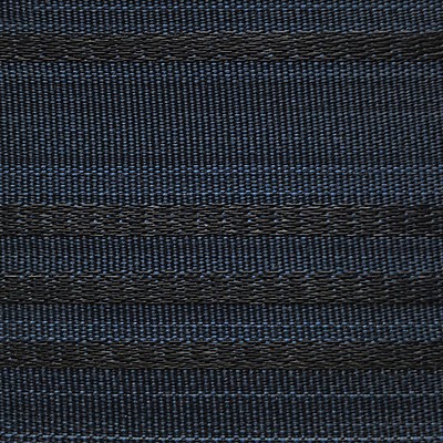 Old World Weavers LUSITANO HORSEHAIR NAVY / BLACK