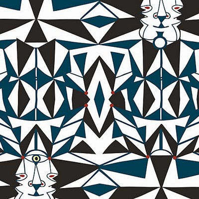 Scalamandre Wallcoverings EMAIL BLEU