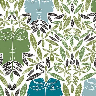 Scalamandre Wallcoverings CAP DAIL VEGETAL