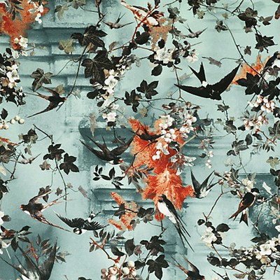 Scalamandre Wallcoverings HIRONDELLES ETE