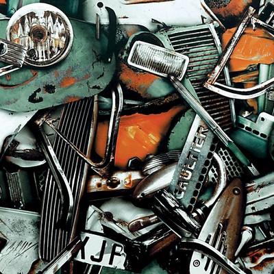 Scalamandre Wallcoverings CARAMBOLAGE PETROLE