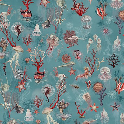 Scalamandre Wallcoverings CORAIL OCEAN