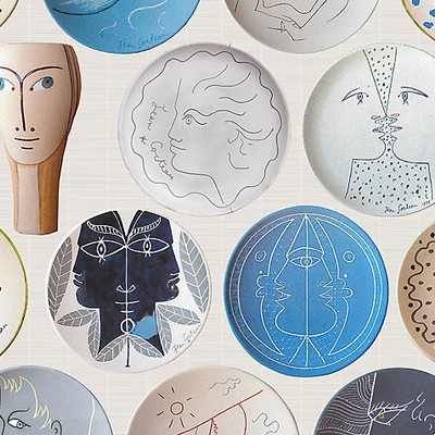 Scalamandre Wallcoverings POTERIES KAOLIN