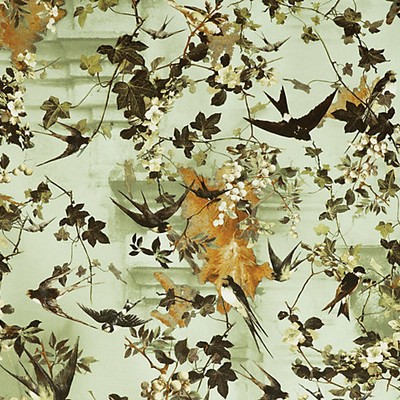 Scalamandre Wallcoverings HIRONDELLES AUTOMNE