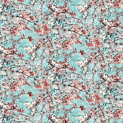 Scalamandre Wallcoverings CERISIER GUIMAUVE