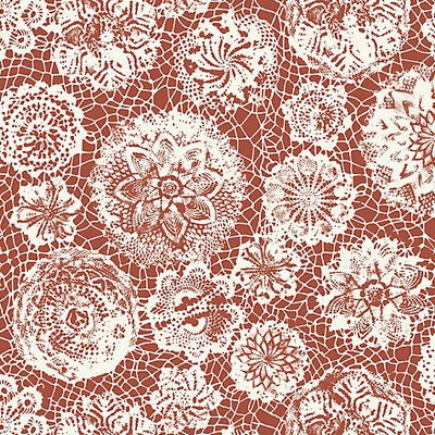 Scalamandre Wallcoverings PUNTO MADAMA BRIQUE