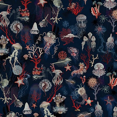 Scalamandre Wallcoverings CORAIL MARINE