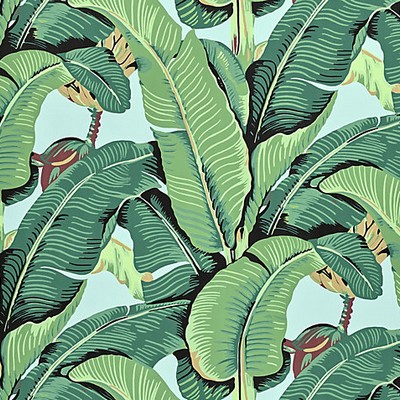 HINSON PALM SKY Scalamandre Wallcoverings HINSON PALM SKY