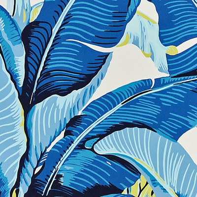 Scalamandre Wallcoverings HINSON PALM BLUE LAGOON