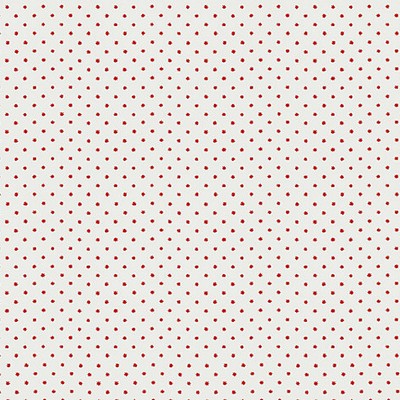 Scalamandre Wallcoverings LEE RED ON WHITE